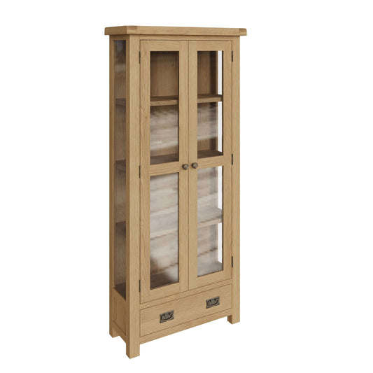 Dewsbury Oak Display Cabinet