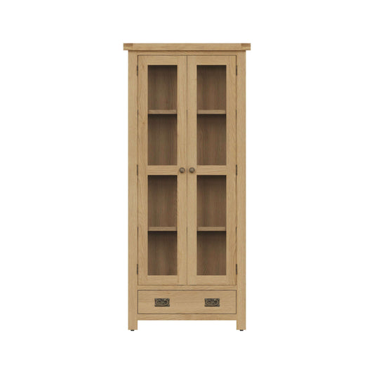 Dewsbury Oak Display Cabinet