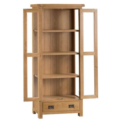 Dewsbury Oak Display Cabinet