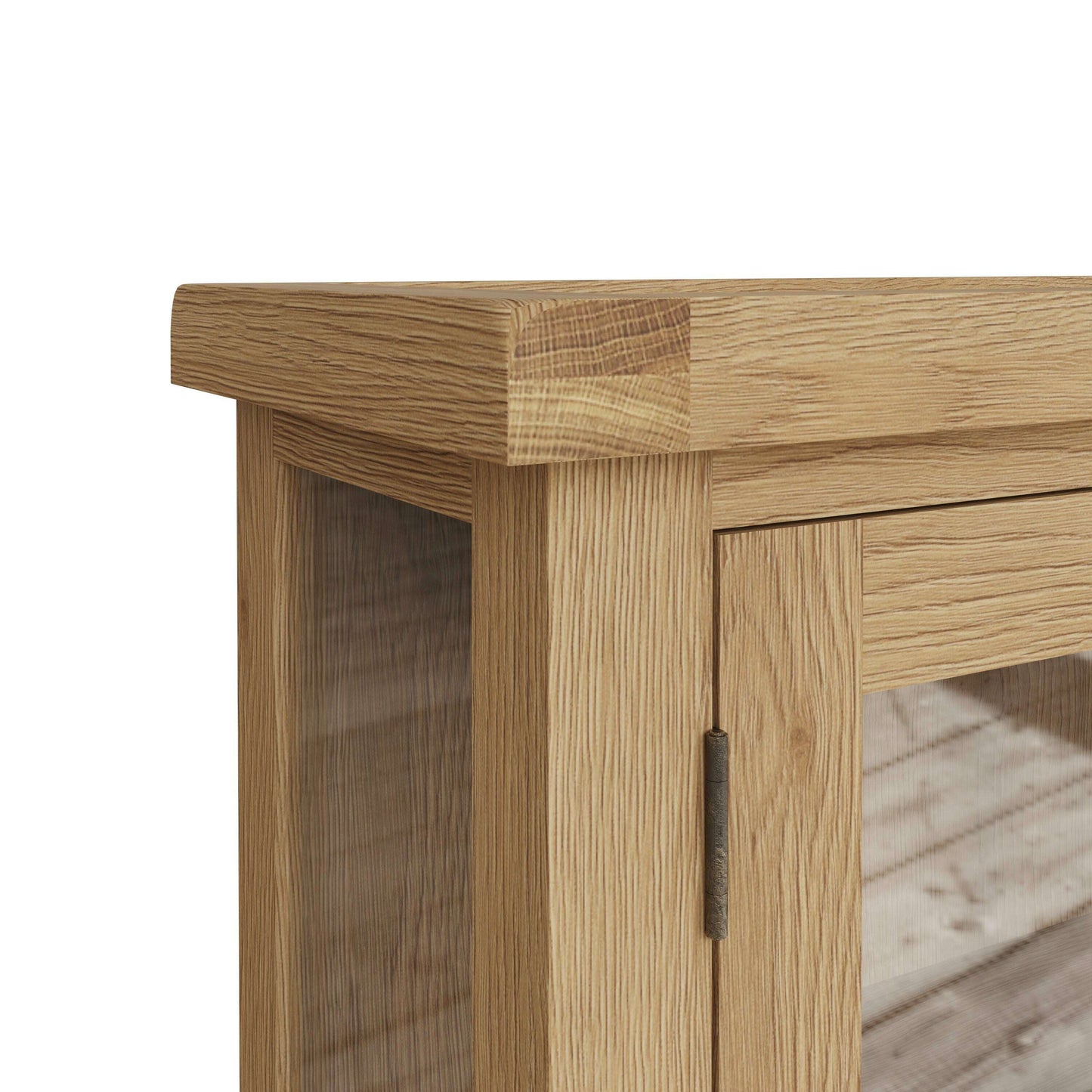 Dewsbury Oak Display Cabinet