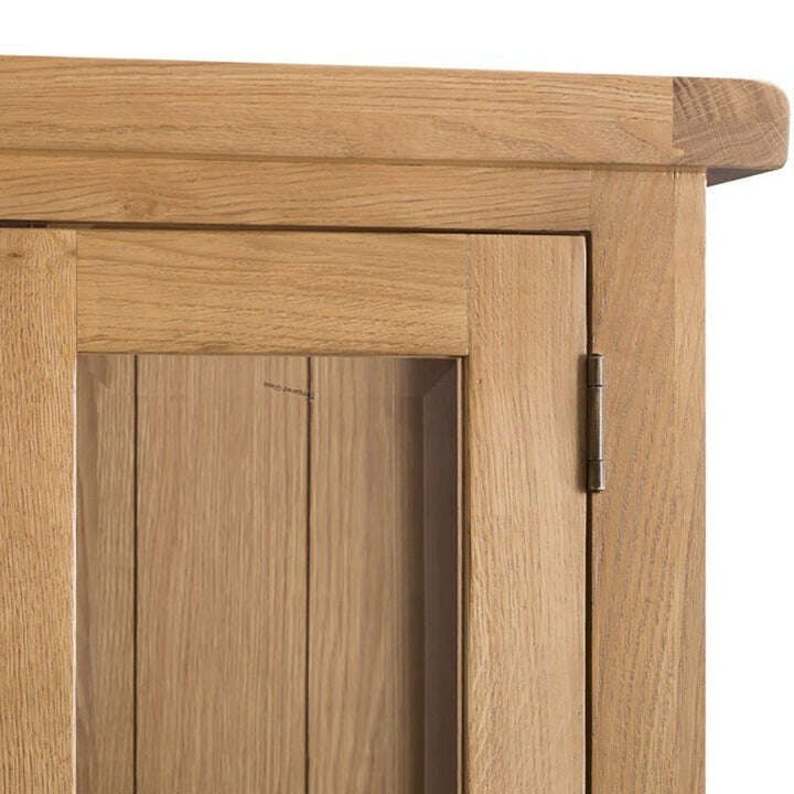 Dewsbury Oak Display Cabinet