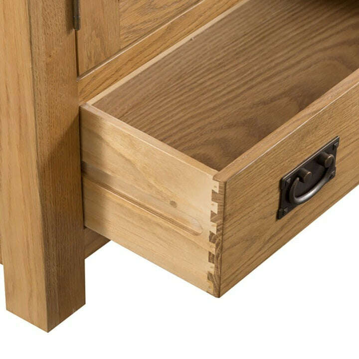 Dewsbury Oak Display Cabinet