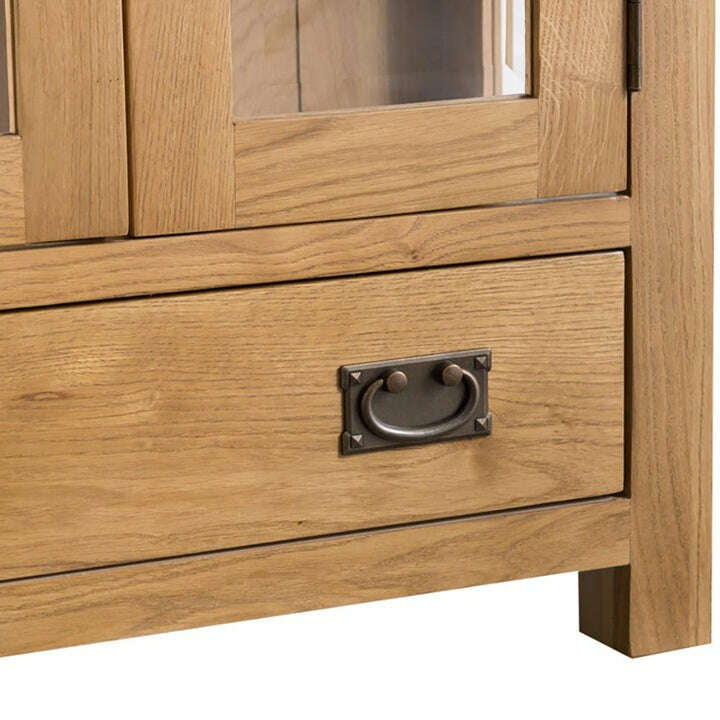 Dewsbury Oak Display Cabinet