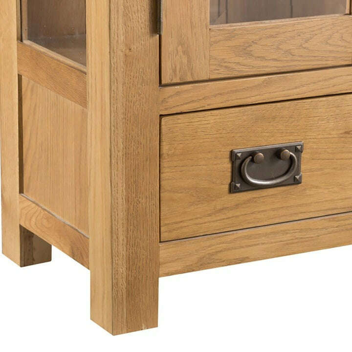 Dewsbury Oak Display Cabinet