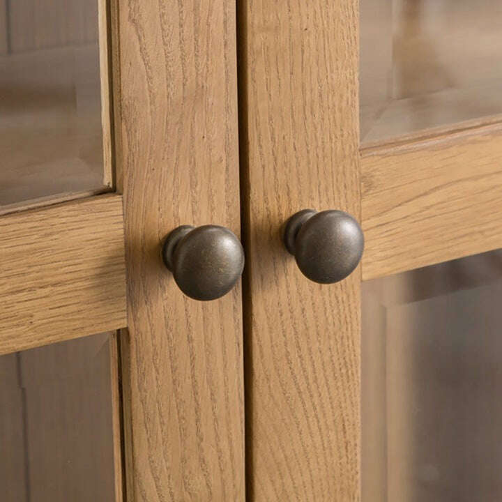 Dewsbury Oak Display Cabinet