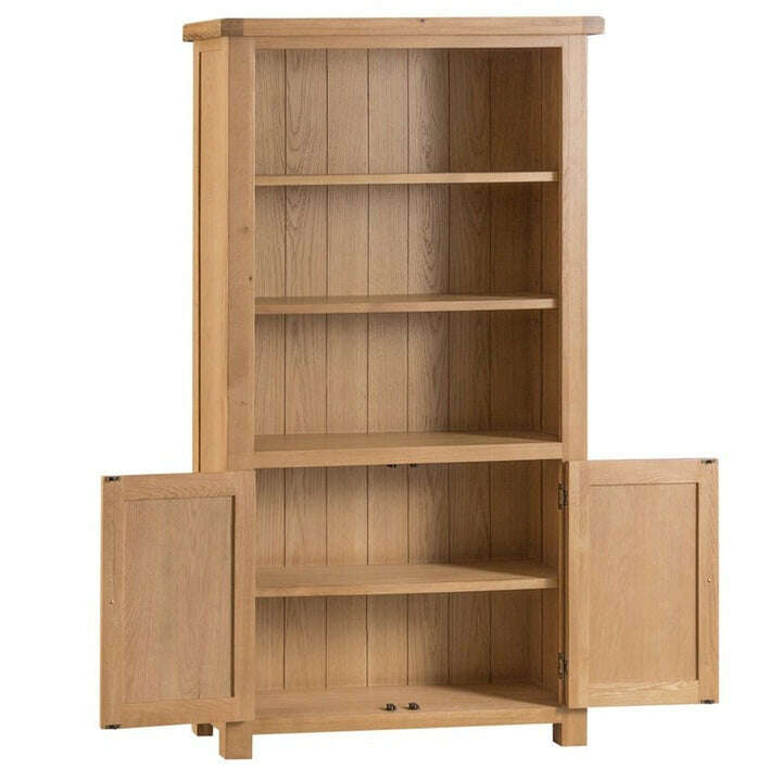 Dewsbury Oak Large Bookcase