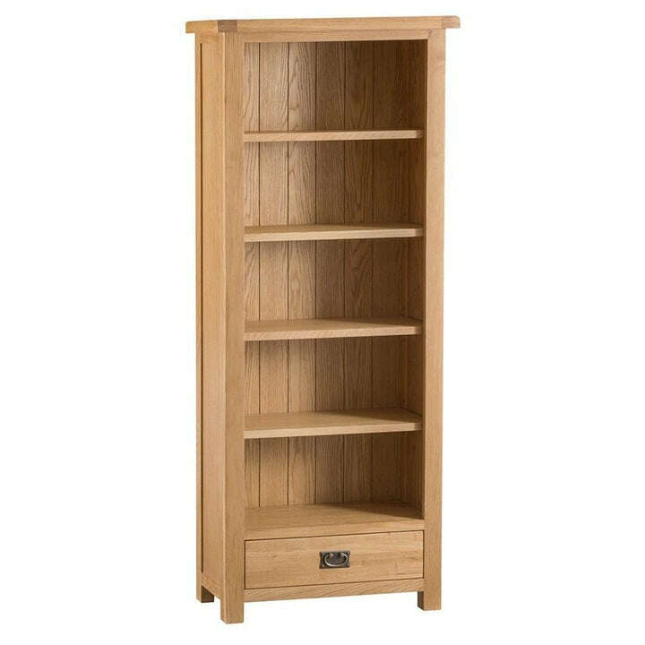 Dewsbury Oak Medium Bookcase