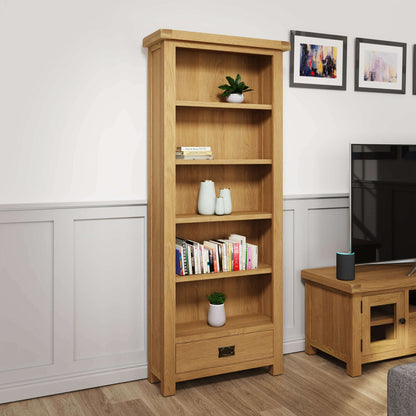 Dewsbury Oak Medium Bookcase