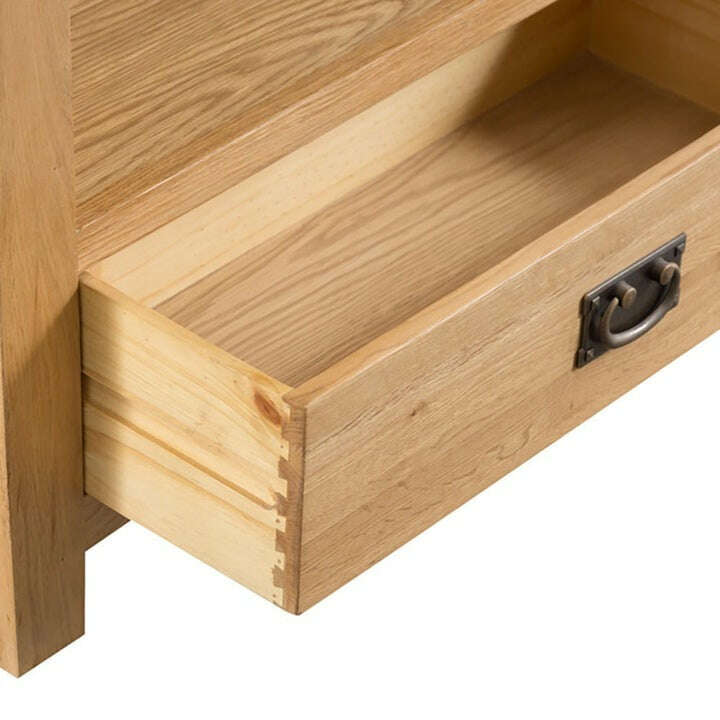 Dewsbury Oak Medium Bookcase