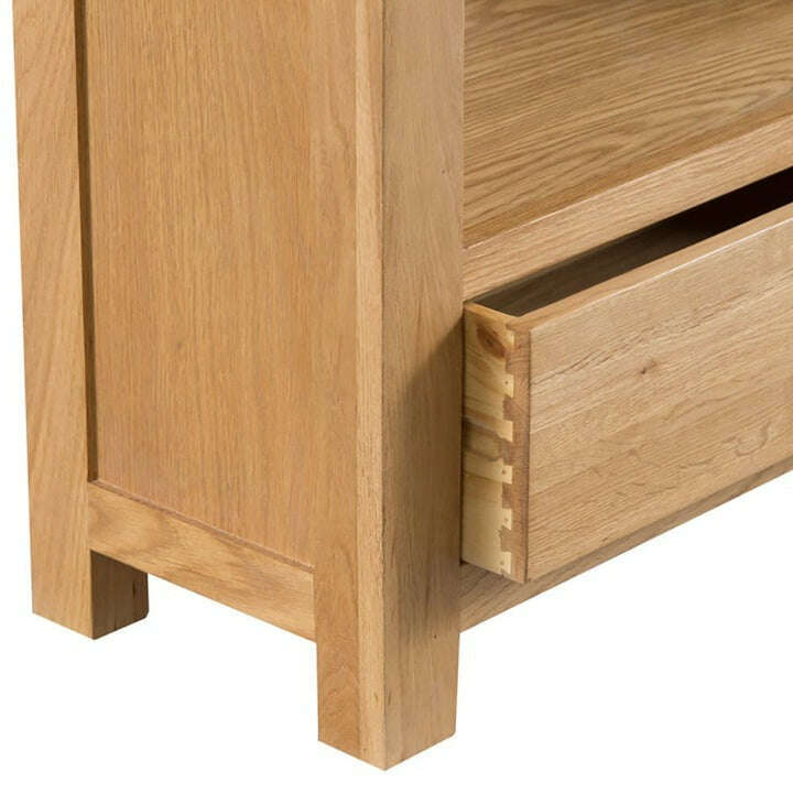 Dewsbury Oak Medium Bookcase