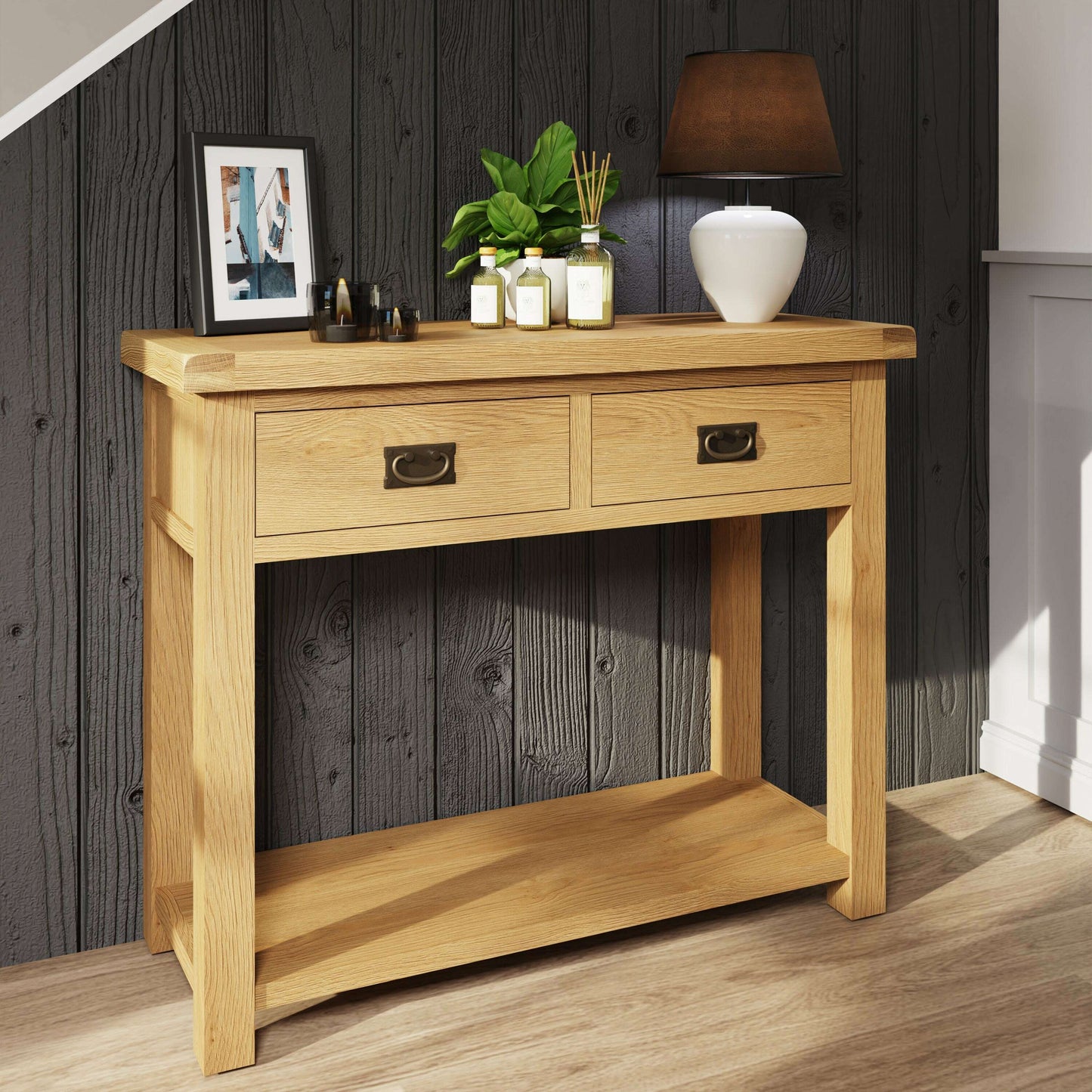 Dewsbury Oak Medium Console Table
