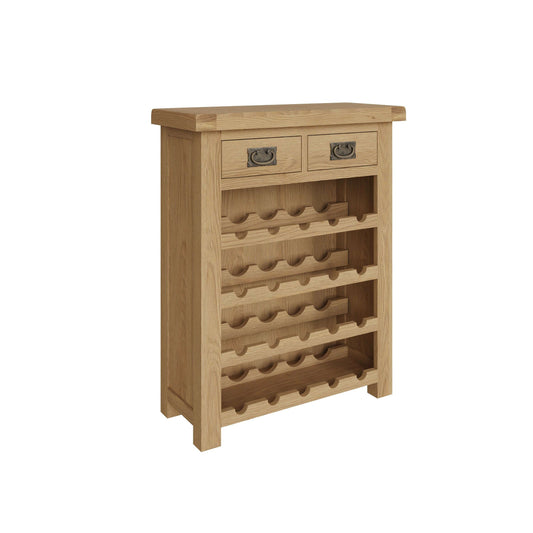 Dewsbury Oak Wine Rack