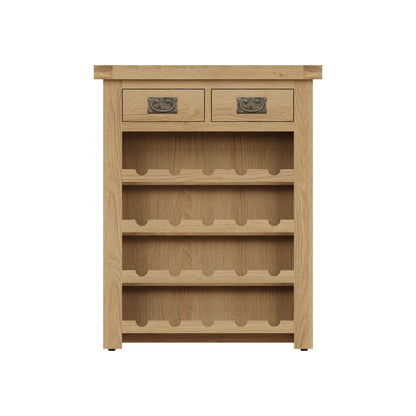 Dewsbury Oak Wine Rack