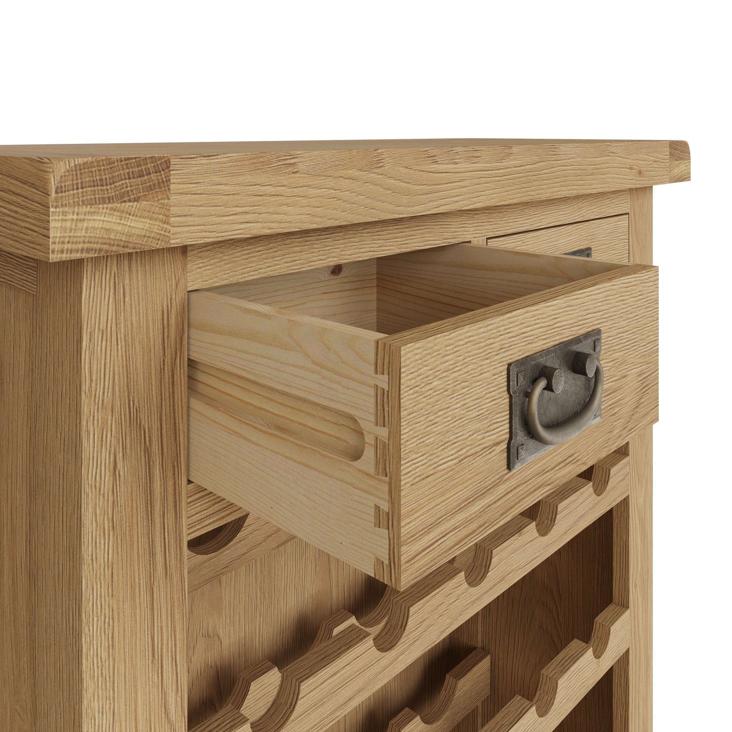 Dewsbury Oak Wine Rack