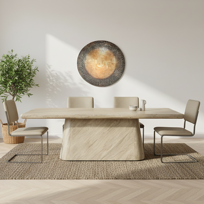 Arena 2m Acacia Wood Dining table