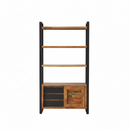 Urban Chic Large Bookcase with Storage