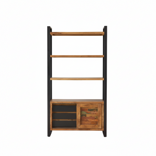 Urban Chic Large Bookcase with Storage