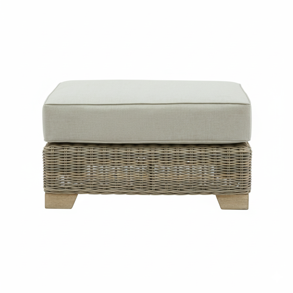 Capri Outdoor Foot Stool