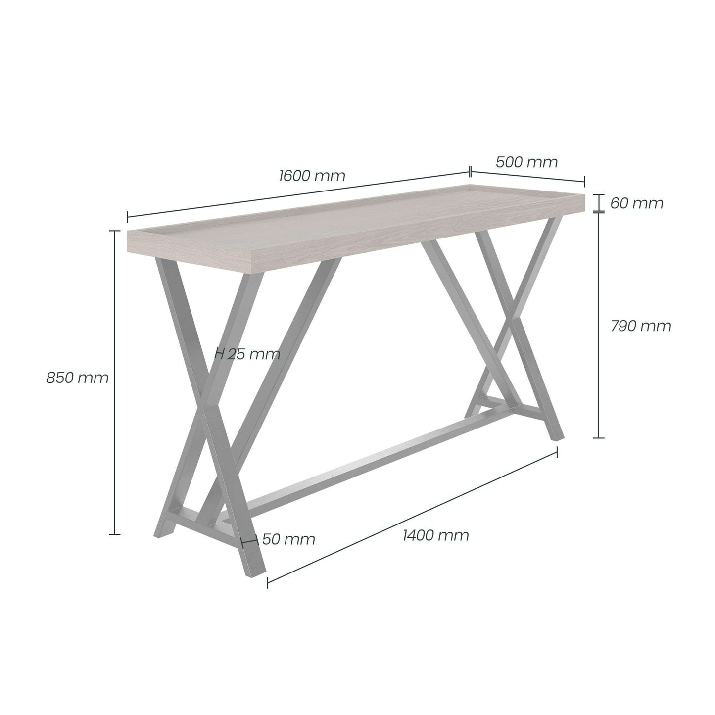 Duskwood Console Table