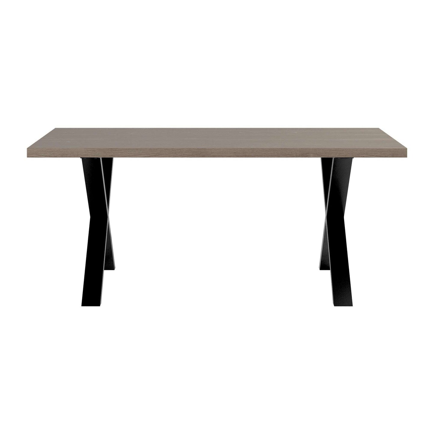 Duskwood X-Leg Dining Table