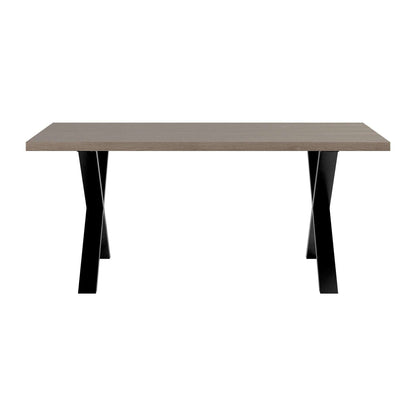 Duskwood X-Leg Dining Table