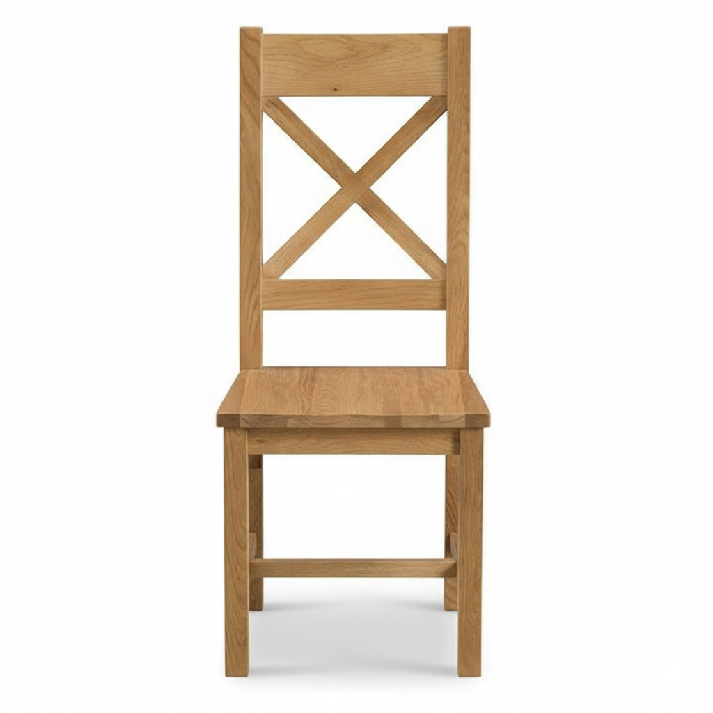 Dewsbury Oak Wooden Seat Dining Chair