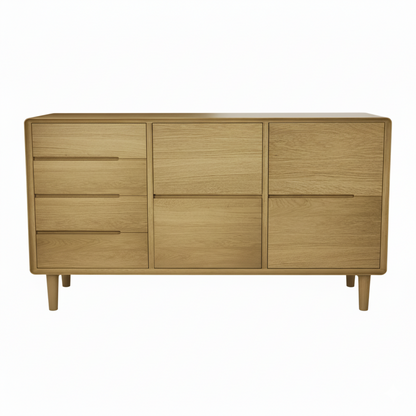 Scandic Solid Oak Large Sideboard