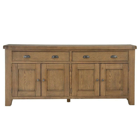 Eaton Country Oak 4 Door Sideboard