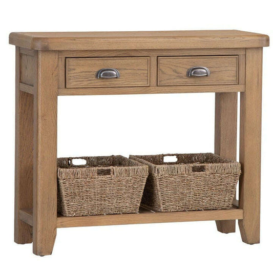 Eaton Country Oak Console Table