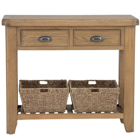 Eaton Country Oak Console Table