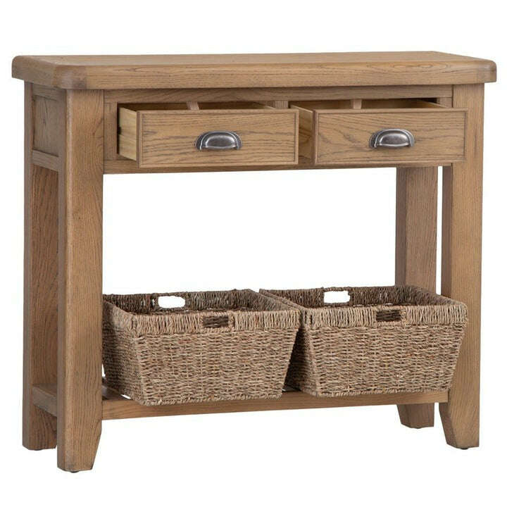 Eaton Country Oak Console Table