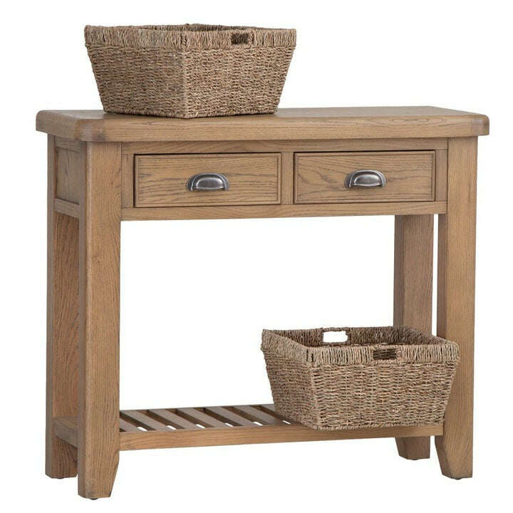 Eaton Country Oak Console Table