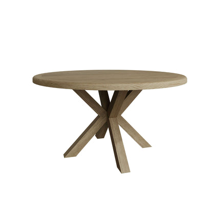 Eaton Country Oak Large Round Table