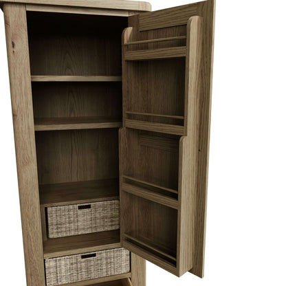 Eaton Country Oak Single Larder Unit