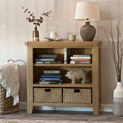 Eaton Country Oak Small Bookcase