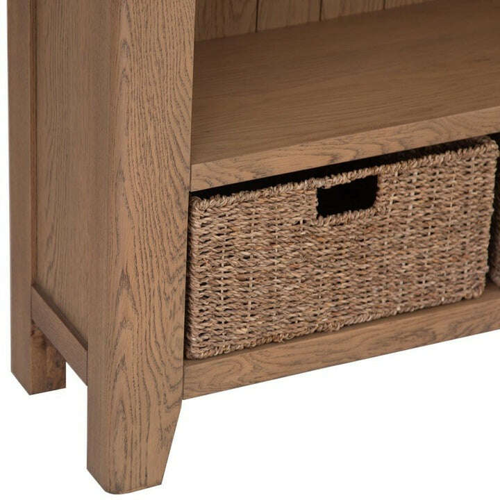 Eaton Country Oak Small Bookcase