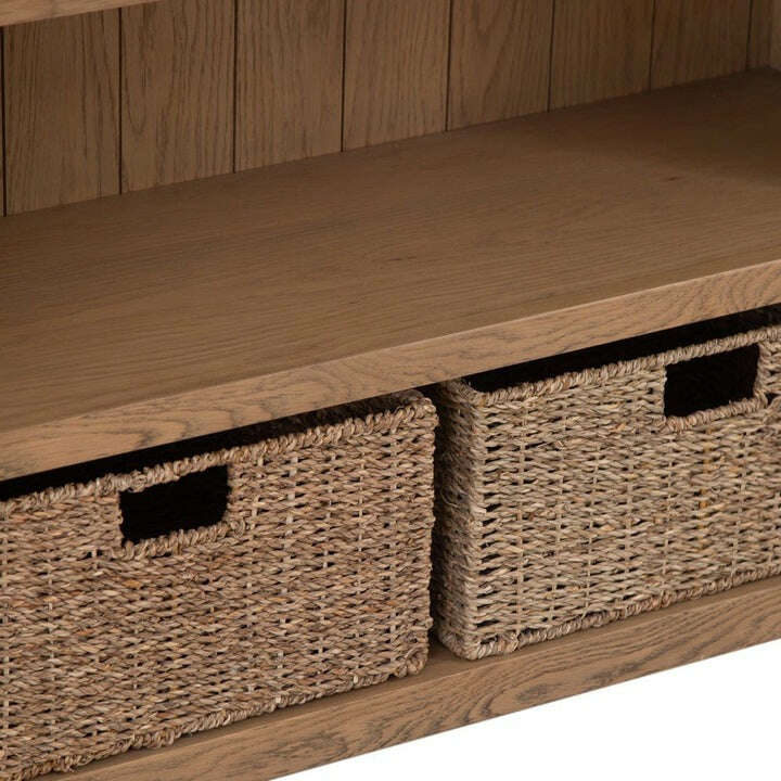 Eaton Country Oak Small Bookcase