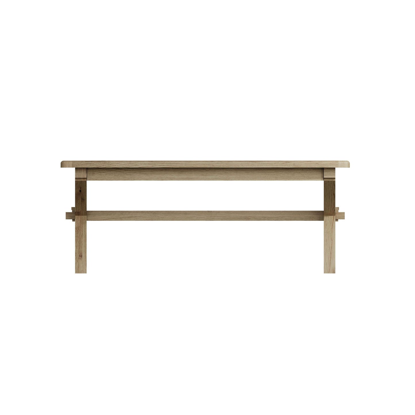 Eaton Country Oak X-Leg Dining Table