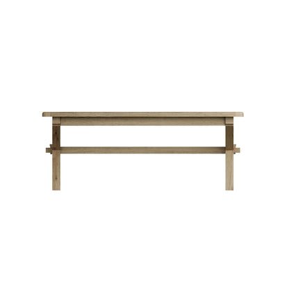 Eaton Country Oak X-Leg Dining Table