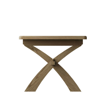 Eaton Country Oak X-Leg Dining Table