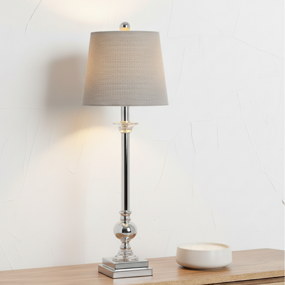 Milan Chrome Table Lamp