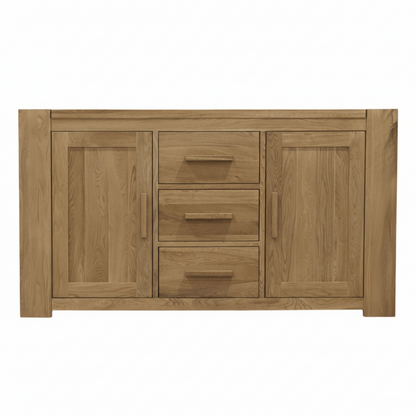 Tiberley Solid Oak Large Sideboard