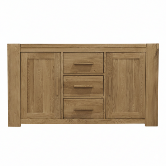 Tiberley Solid Oak Large Sideboard