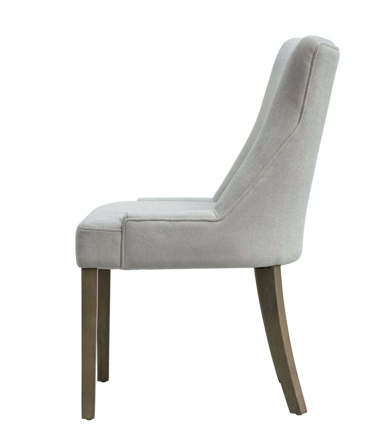 Elma Cream Chenille Dining Chair (Set of 2)