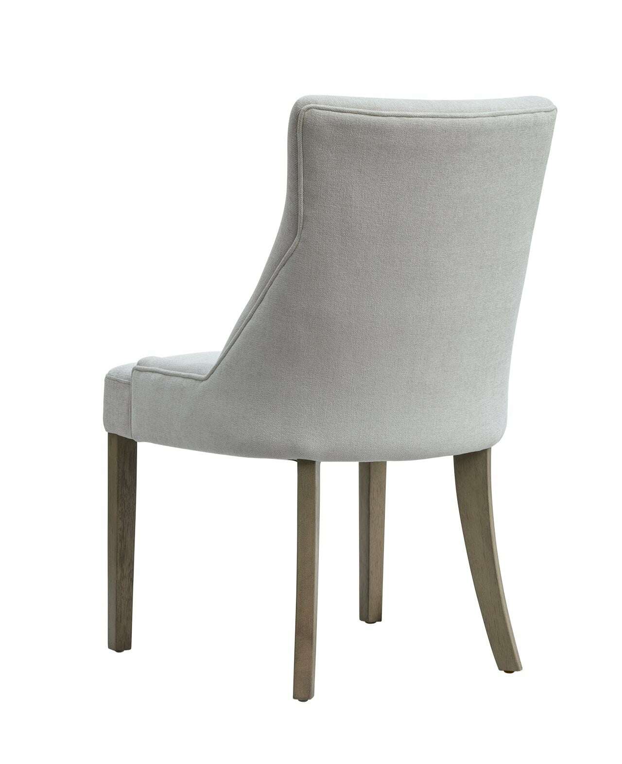 Elma Cream Chenille Dining Chair (Set of 2)