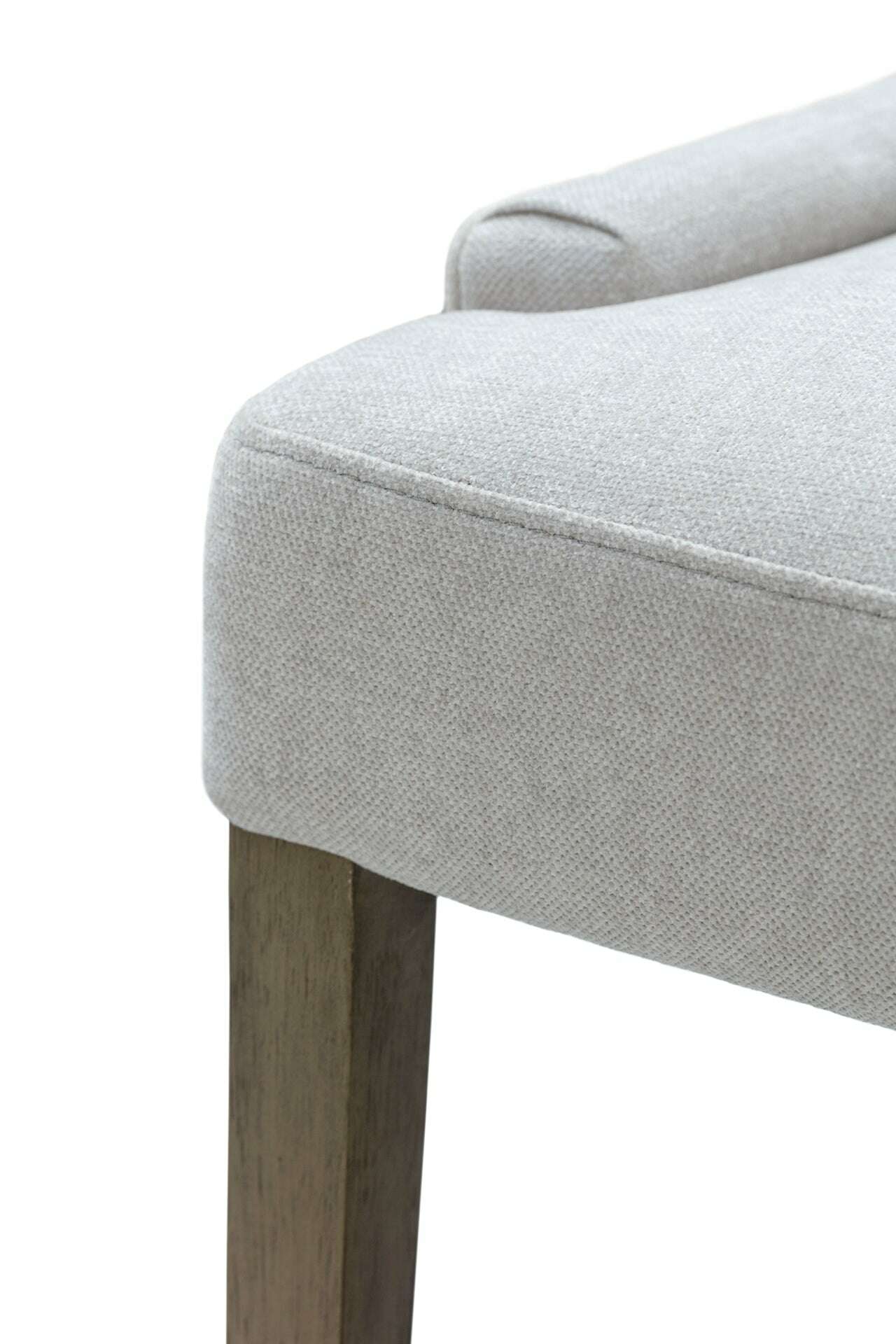 Elma Cream Chenille Dining Chair (Set of 2)