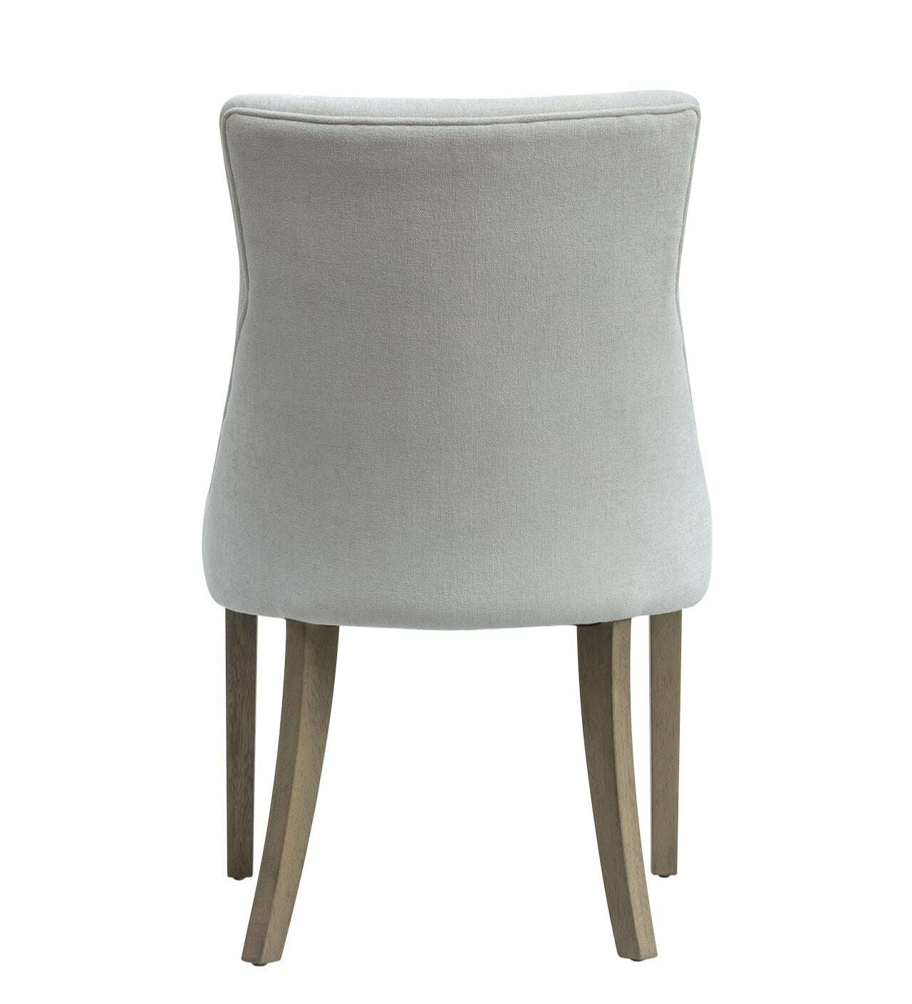 Elma Cream Chenille Dining Chair (Set of 2)
