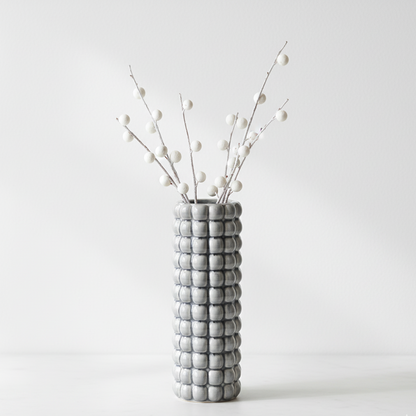 Seville Grey Bubble Vase