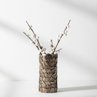 Montrose Cast Aluminium Decorative 36cm Vase