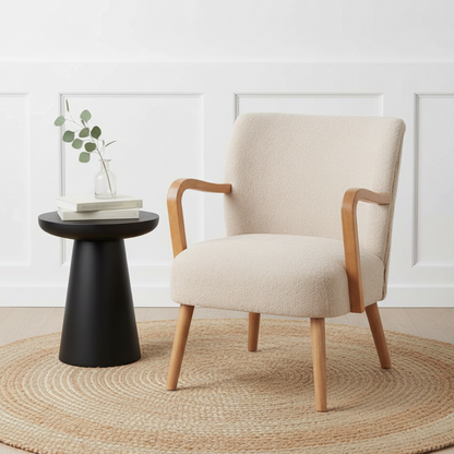 Sennori Taupe Armchair
